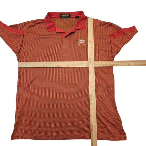Sahara Gold Collection Dallas Morning News Texas Cup Golf‎ Polo XL - Picture 6 of 6